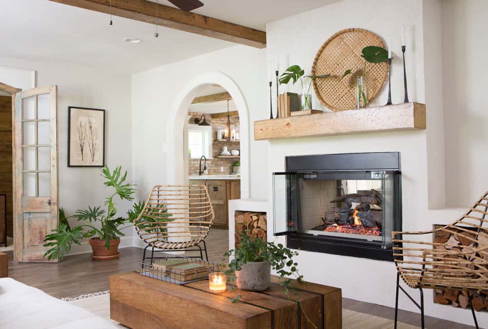modern farmhouse living room decor