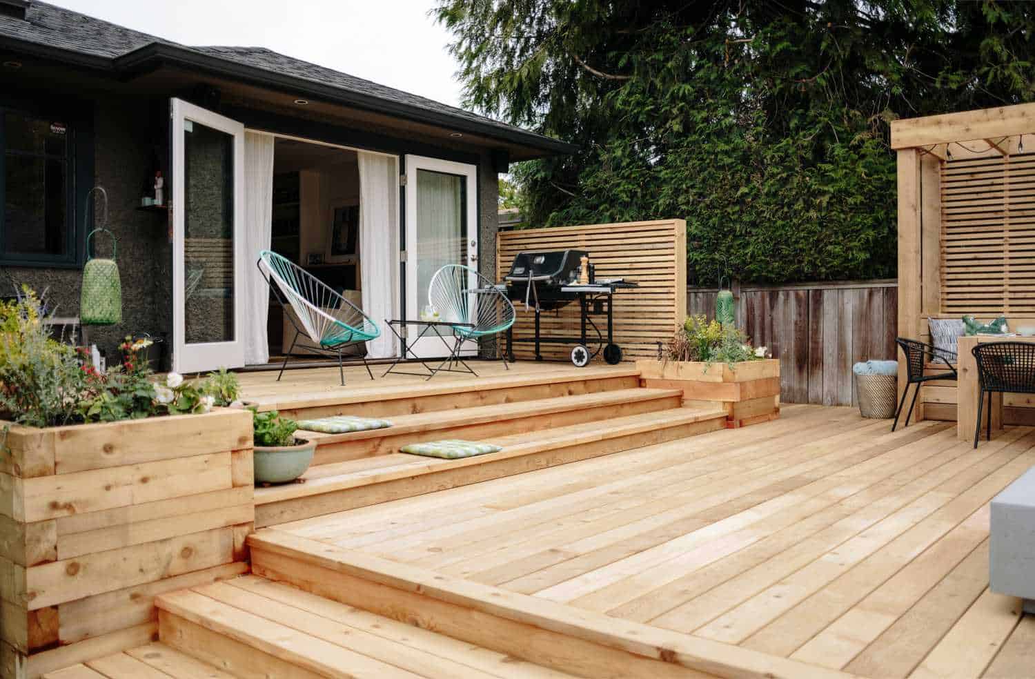 best stain for cedar decks