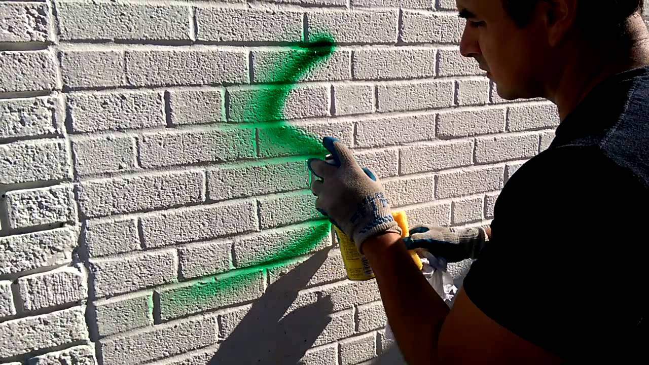 How to Get Spray Paint Off Concrete Surfaces