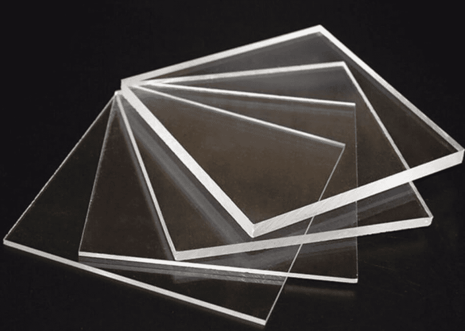 Plexiglass or acrylic sheets