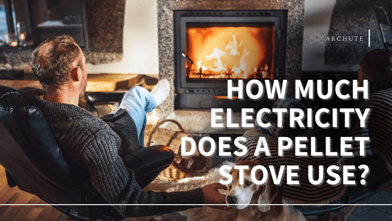 how much electricity does a pellet stove use