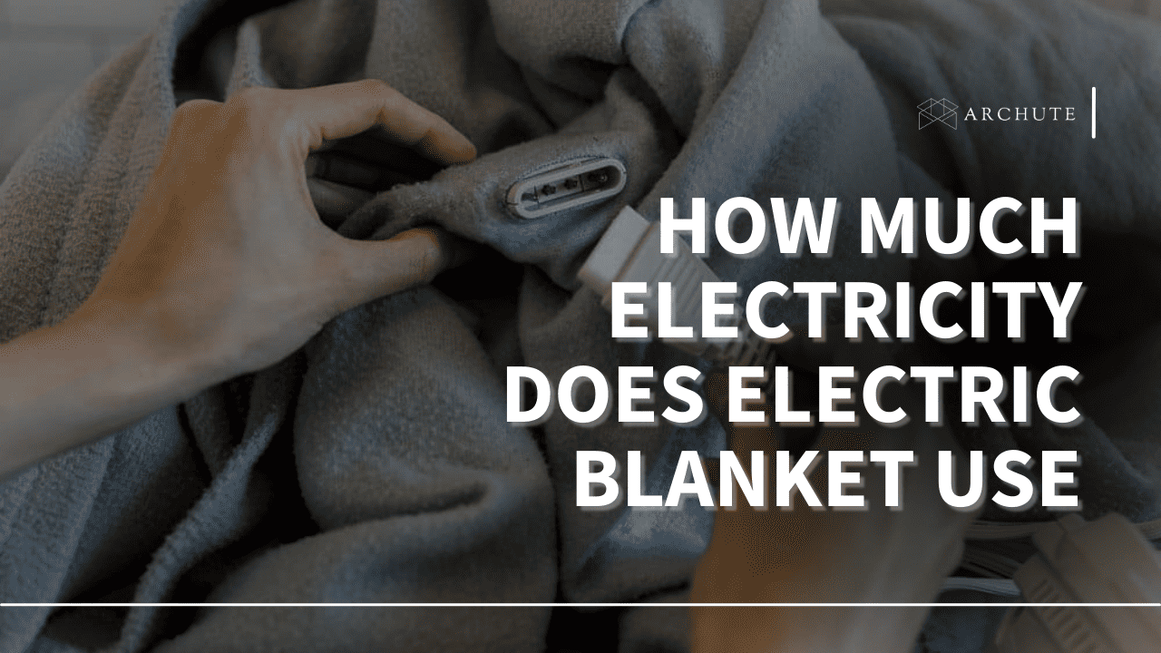 how much electricity does electric blanket use