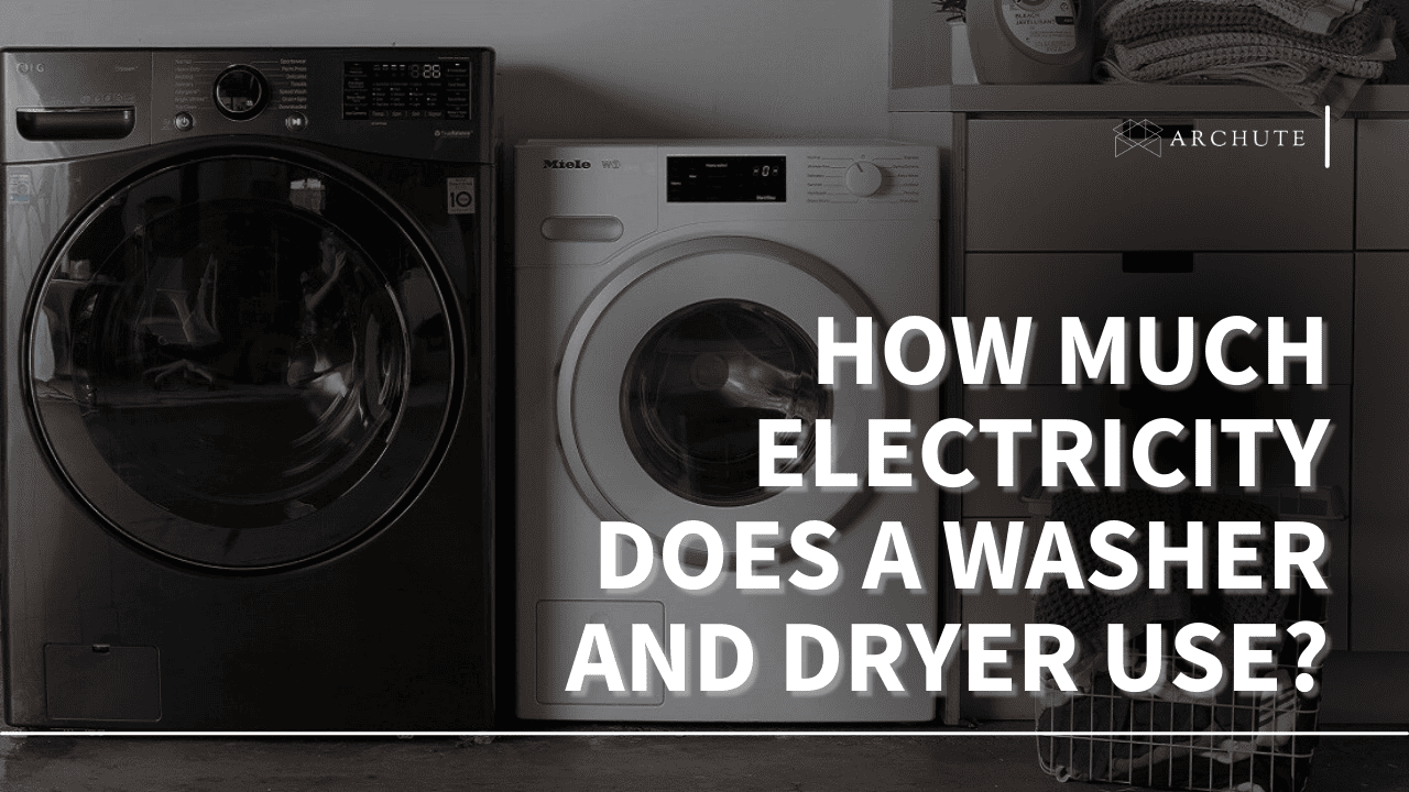 how much electricity does a washer and dryer use